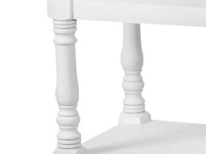 miniaturka Konsola klasyczna z rzeźbieniami i metalowymi uchwytami – Latina