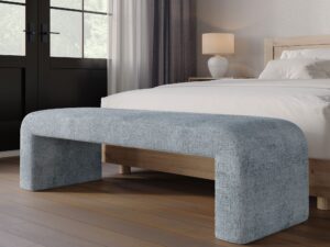 miniaturka Ławka Tapicerowana Stylowa Luksusowa Tapicerka – Edinburgh