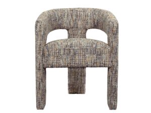 Wielokolorowe Krzesło Tapicerowane Luksusowa Tapicerka – Edinburgh