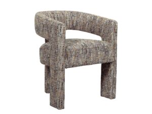 miniaturka Wielokolorowe Krzesło Tapicerowane Luksusowa Tapicerka – Edinburgh