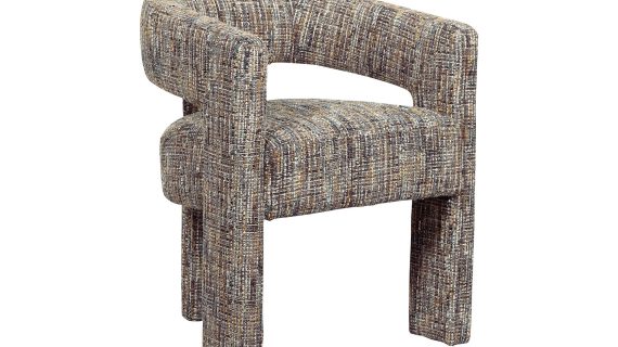 miniaturka Wielokolorowe Krzesło Tapicerowane Luksusowa Tapicerka – Edinburgh