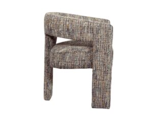 miniaturka Wielokolorowe Krzesło Tapicerowane Luksusowa Tapicerka – Edinburgh