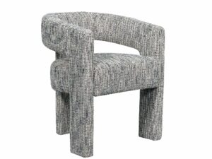 miniaturka Wielokolorowe Krzesło Tapicerowane Obłe Kształty – Edinburgh