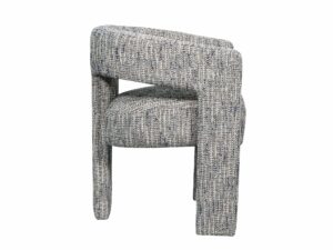 miniaturka Wielokolorowe Krzesło Tapicerowane Obłe Kształty – Edinburgh