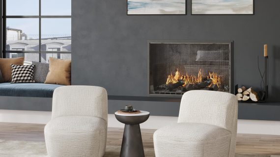 miniaturka Perłowobiały Fotel Obrotowy Opływowe Kształty – Edinburgh