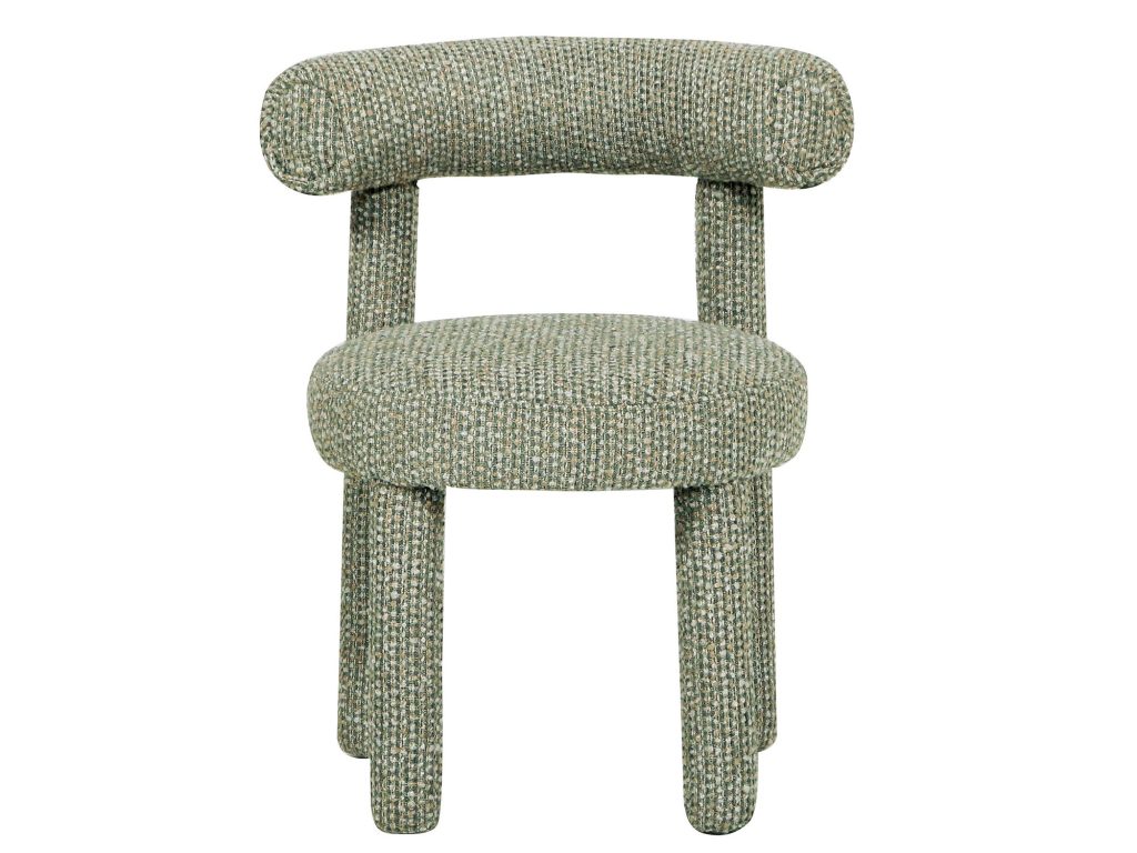 Wielokolorowe Krzesło Tapicerowane Nowoczesna Forma – Edinburgh