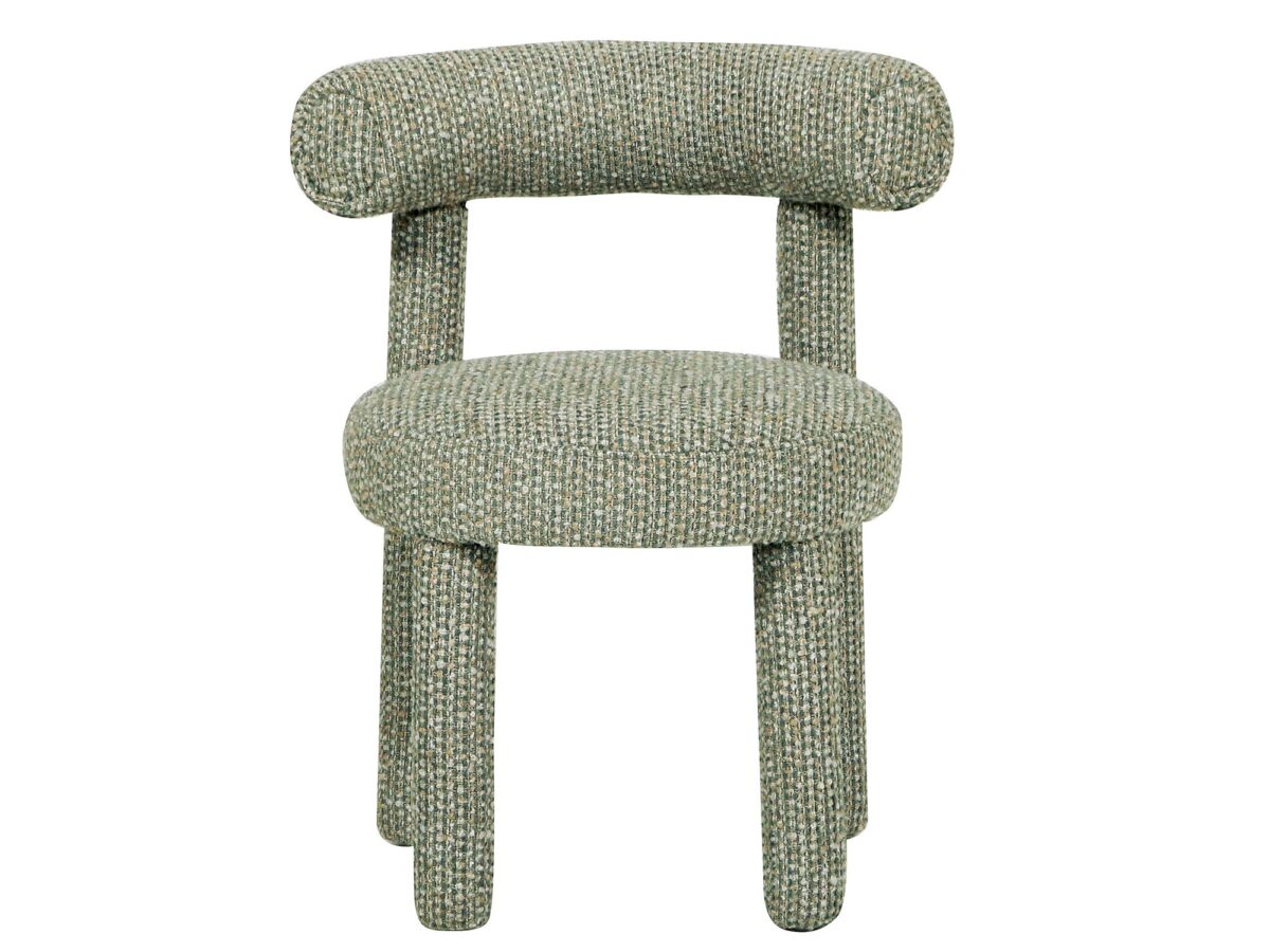 Wielokolorowe Krzesło Tapicerowane Nowoczesna Forma – Edinburgh