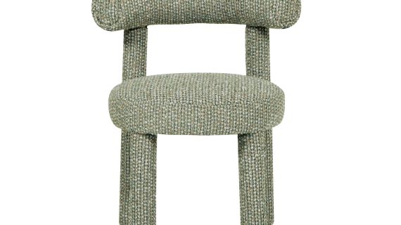 Wielokolorowe Krzesło Tapicerowane Nowoczesna Forma – Edinburgh