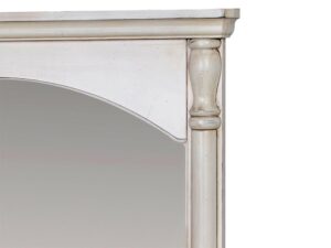 miniaturka Lustro prowansalskie z kremową frezowaną ramą – Garda