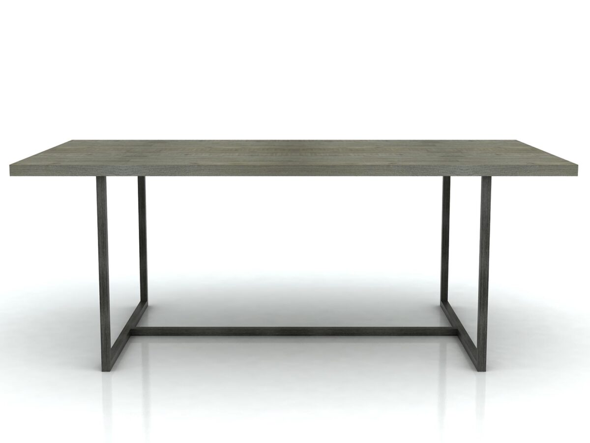 Stół loft z grafitowymi nogami – Vento