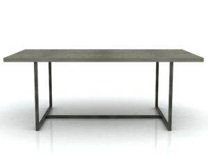 Stół loft z grafitowymi nogami – Vento