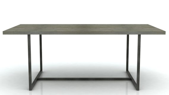 Stół loft z grafitowymi nogami – Vento