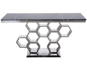 miniaturka Chromowana Konsola Podstawa Plastry Miodu – Virtus