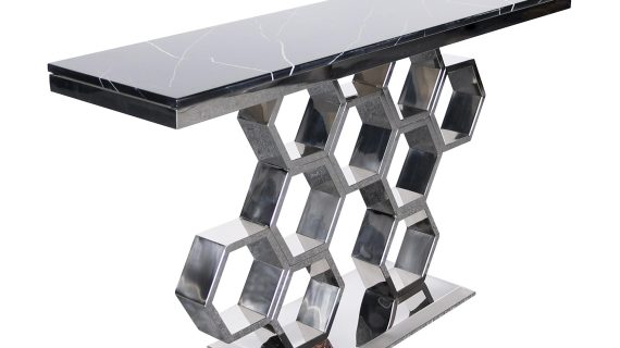 miniaturka Chromowana Konsola Podstawa Plastry Miodu – Virtus