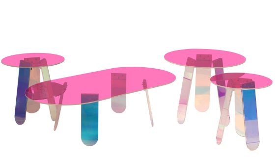 miniaturka Akrylowy Stolik Efekty Świetlne Kąt Padania Światła – Virtus