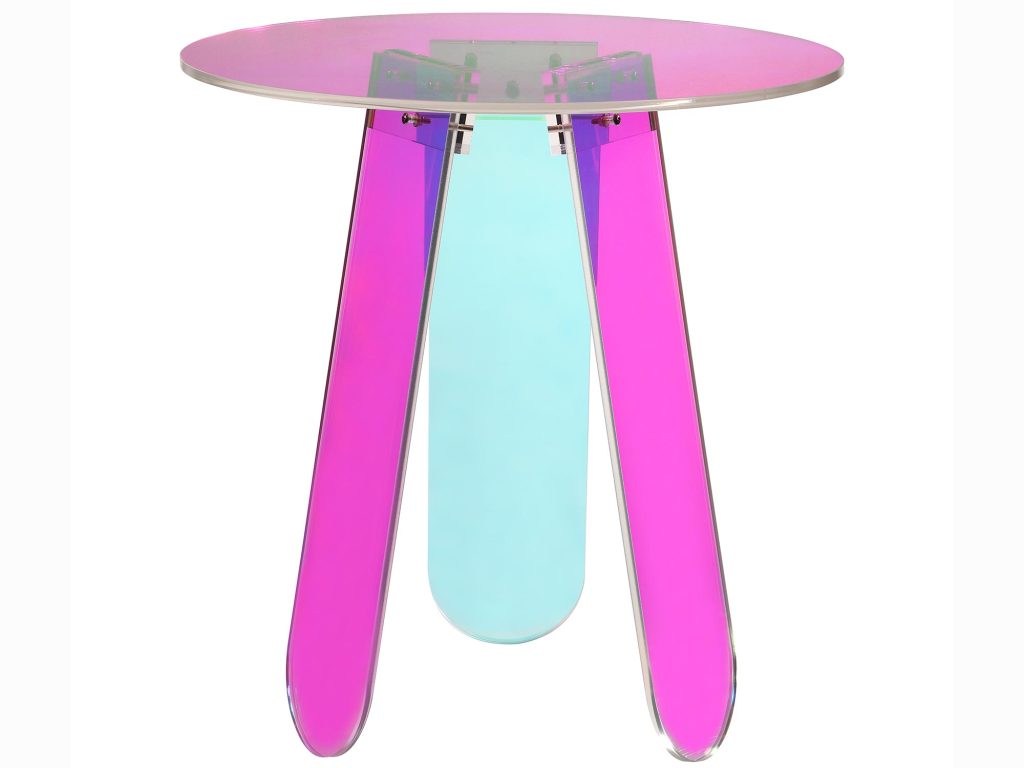 Stolik Opalizujący Akryl Zmienne Kolory – Virtus