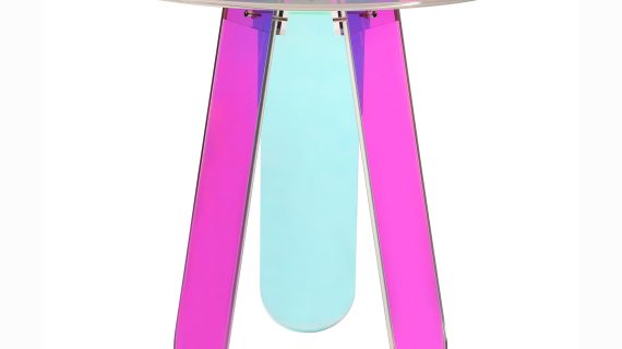 Stolik Opalizujący Akryl Zmienne Kolory – Virtus