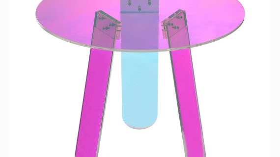 miniaturka Stolik Akrylowy Mieniący się Kolorami – Virtus