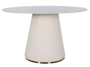 miniaturka Stół 120cm Stożkowa Podstawa Blat Marmur – Virtus