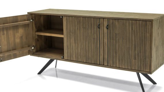 miniaturka Modern Vintage Komoda z Metalowymi Uchwytami – Valore