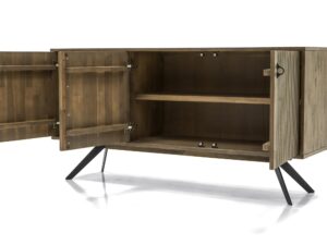 miniaturka Modern Vintage Komoda z Metalowymi Uchwytami – Valore