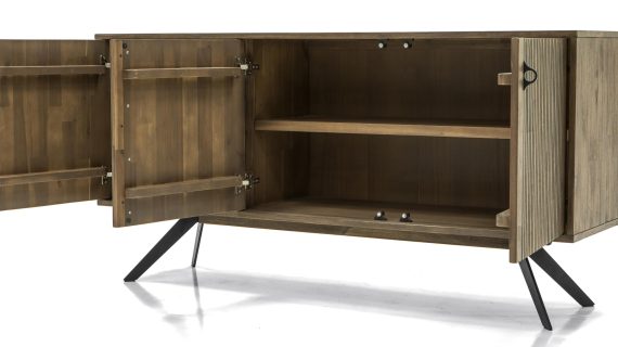 miniaturka Modern Vintage Komoda z Metalowymi Uchwytami – Valore