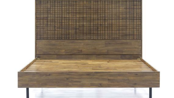 miniaturka Zestaw Sypialniany Łóżko 180cm Dwie Szafki Nocne – Enigma