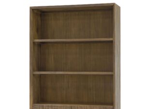 miniaturka Retro Regał Drewniany z Metalowymi Nóżkami – Enigma