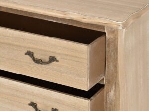 miniaturka Komoda prowansalska z rzeźbieniami na giętych nóżkach – Viva