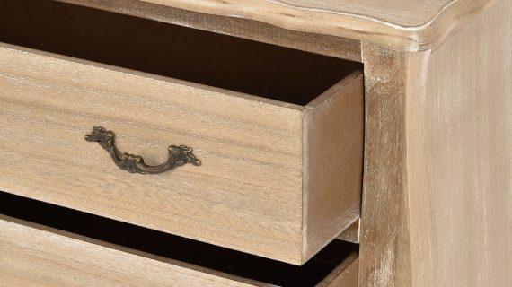 miniaturka Komoda prowansalska z rzeźbieniami na giętych nóżkach – Viva