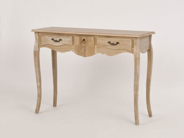 Witryna w stylu francuskim z przeszkleniem i rzeźbioną podstawą