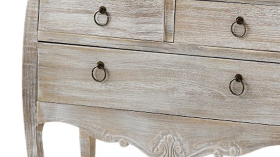 miniaturka Regał jasnobrązowy w stylu prowansalskim – Viva