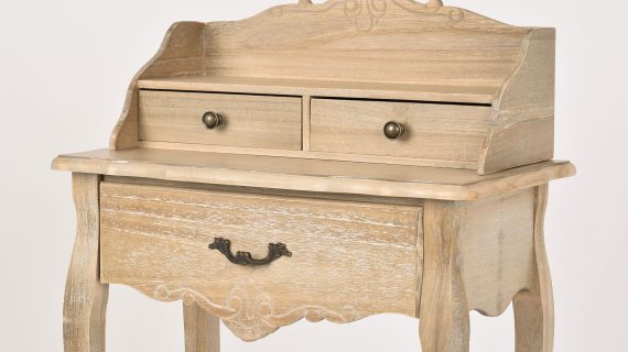 miniaturka Szafka jasnobrązowa z rzeźbieniami w stylu prowansalskim – Viva