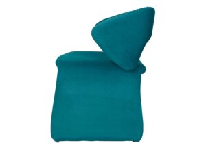 miniaturka Morskie Krzesło Tapicerowane Welur Nowoczesne – Zenith