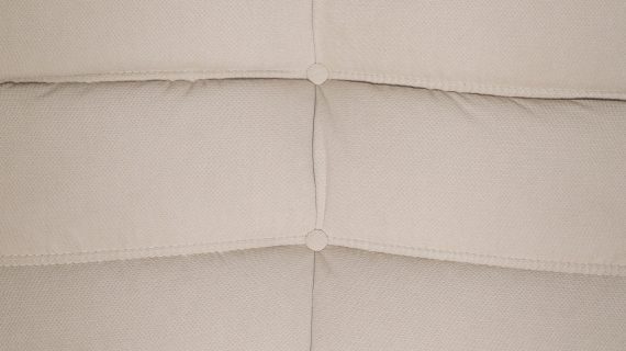 miniaturka Beżowy Fotel Ikonowy Pikowanie Centralne Przeszycie – Zenith