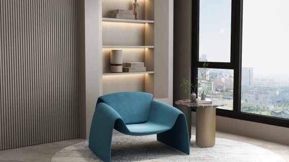 miniaturka Okrągły Stolik Brązowy Blat Złote Nogi Tafle – Virtus