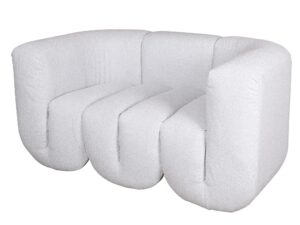 miniaturka Łukowa Sofa Jasnoszary Szenil – Zenith