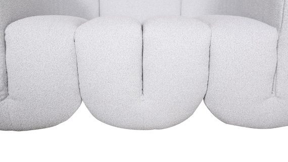 miniaturka Łukowa Sofa Jasnoszary Szenil – Zenith