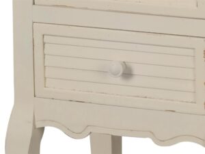 miniaturka Szafka nocna prowansalska z metalowym uchwytem – Cielo