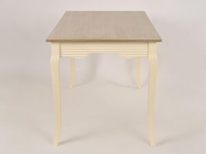 miniaturka Stół 160 cm prowansalski z malowanym blatem i przetarciami – Cielo