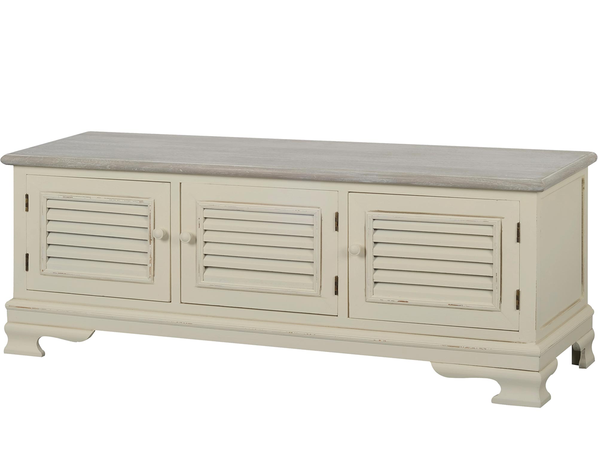 Komoda z dwoma szufladami w stylu retro z giętymi nogami Komoda z dwoma szufladami w stylu retro z giętymi nogami