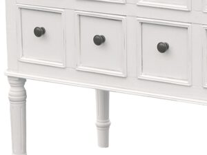 miniaturka Prowansalska komoda z ciemnobrązowym blatem – Citta