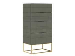 miniaturka Komoda Zielona Modern Classic Złote Nogi – Blossom Grove