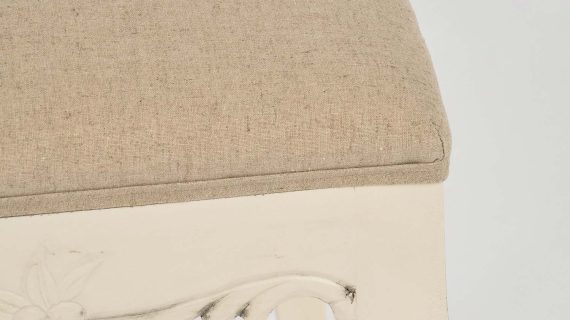 miniaturka Prowansalskie siedzisko tapicerowane do salonu – Sorrento