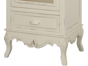 miniaturka Witryna prowansalska z giętymi nóżkami i uchwytem – Sorrento