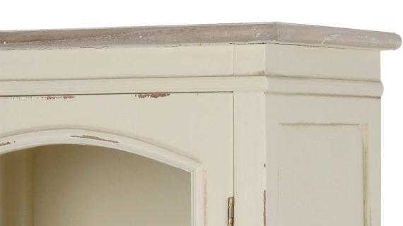 miniaturka Witryna prowansalska z przecieranym blatem i giętymi nóżkami – Sorrento