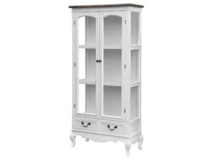 Elegancka witryna prowansalska z frezowanymi krawędziami – Sorrento White