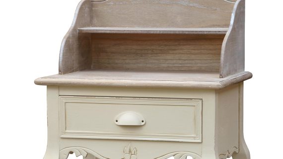 miniaturka Prowansalska szafka z jasnobrązowym blatem – Sorrento