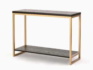 miniaturka Konsola glamour z połyskiem i złotymi nogami – Andaluzja