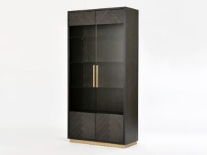 miniaturka Witryna glamour z czarnym połyskiem i mosiądzem – Andaluzja